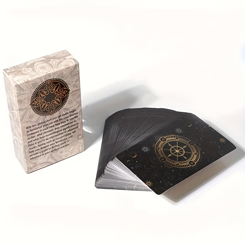 Beginner's Tarot Card Set with Keywords - Fortune Telling Board Game for Insight & Guidance