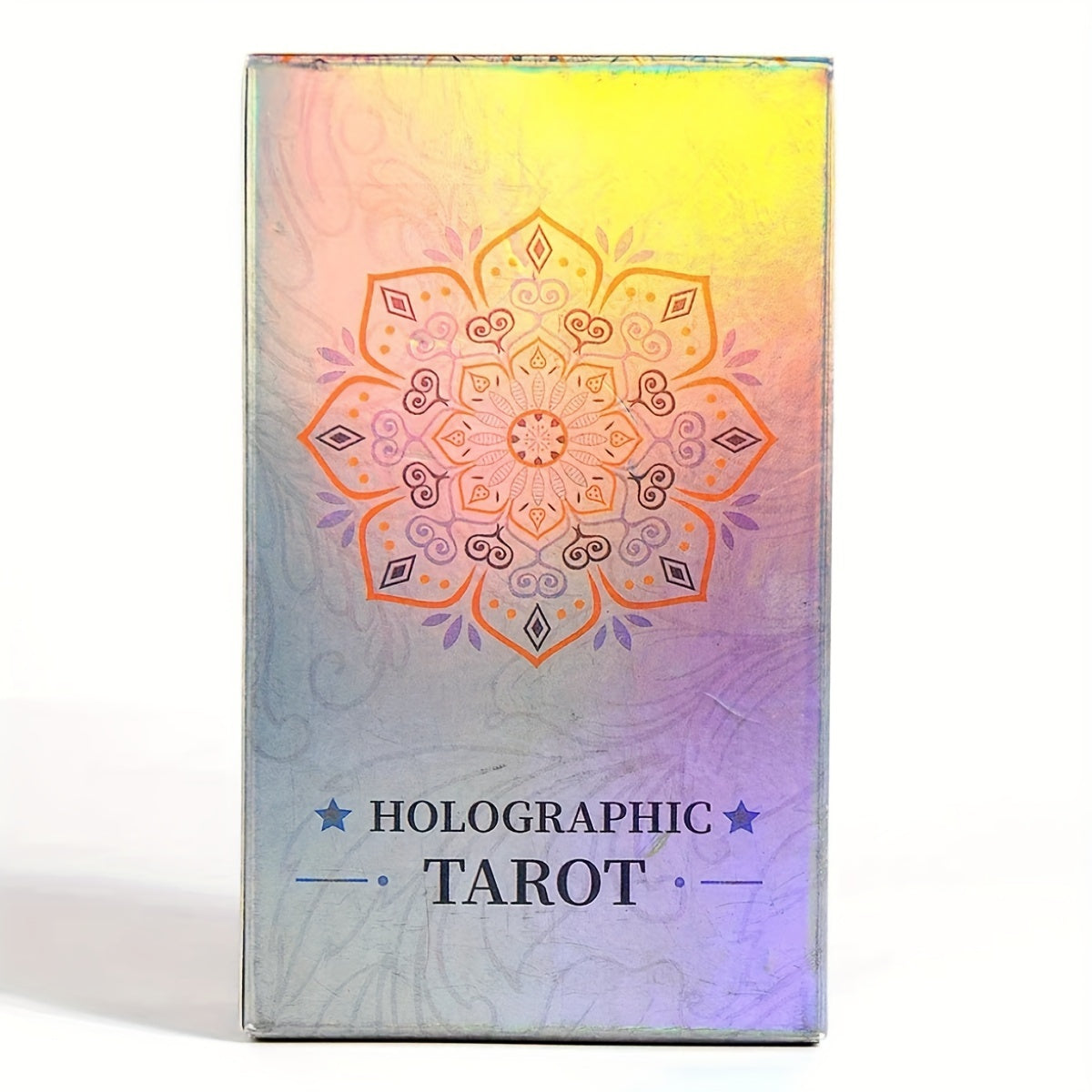 Classic Holographic Rider-Waite Tarot Card Classic Rider-Waite Tarot Card Game With Holographic Flash Cards