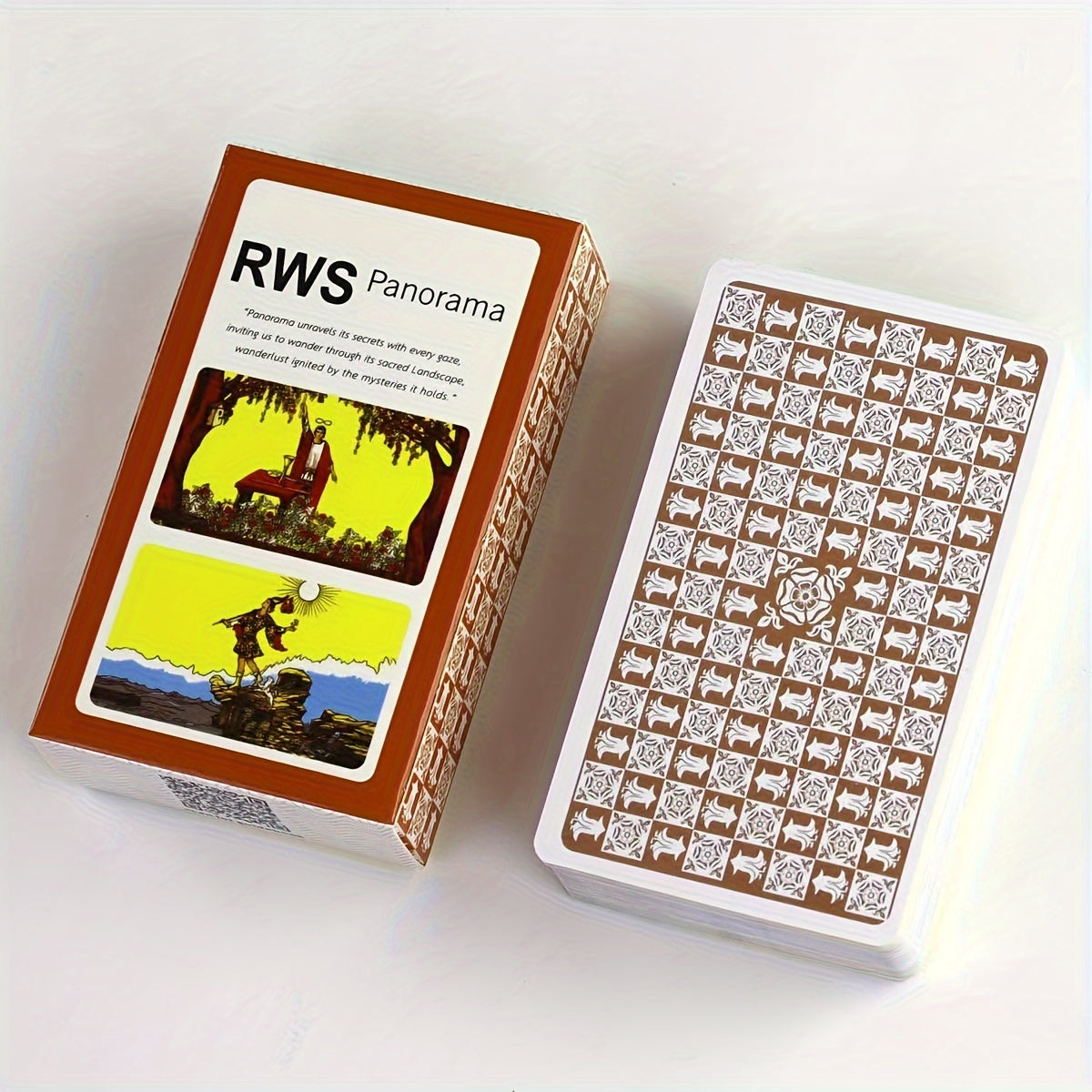 Premium Paper Full-View Knight Edition RWS Panorama Tarot Cards - Game & Accessory