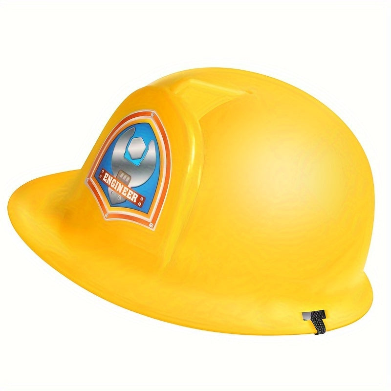 1pc Halloween Role-playing Fire Hats Police Hats Engineering Hats Role-playing Toy Hats Educational Toys Gift Birthday Toys Gift Decorative Hat Easter Gift Garland