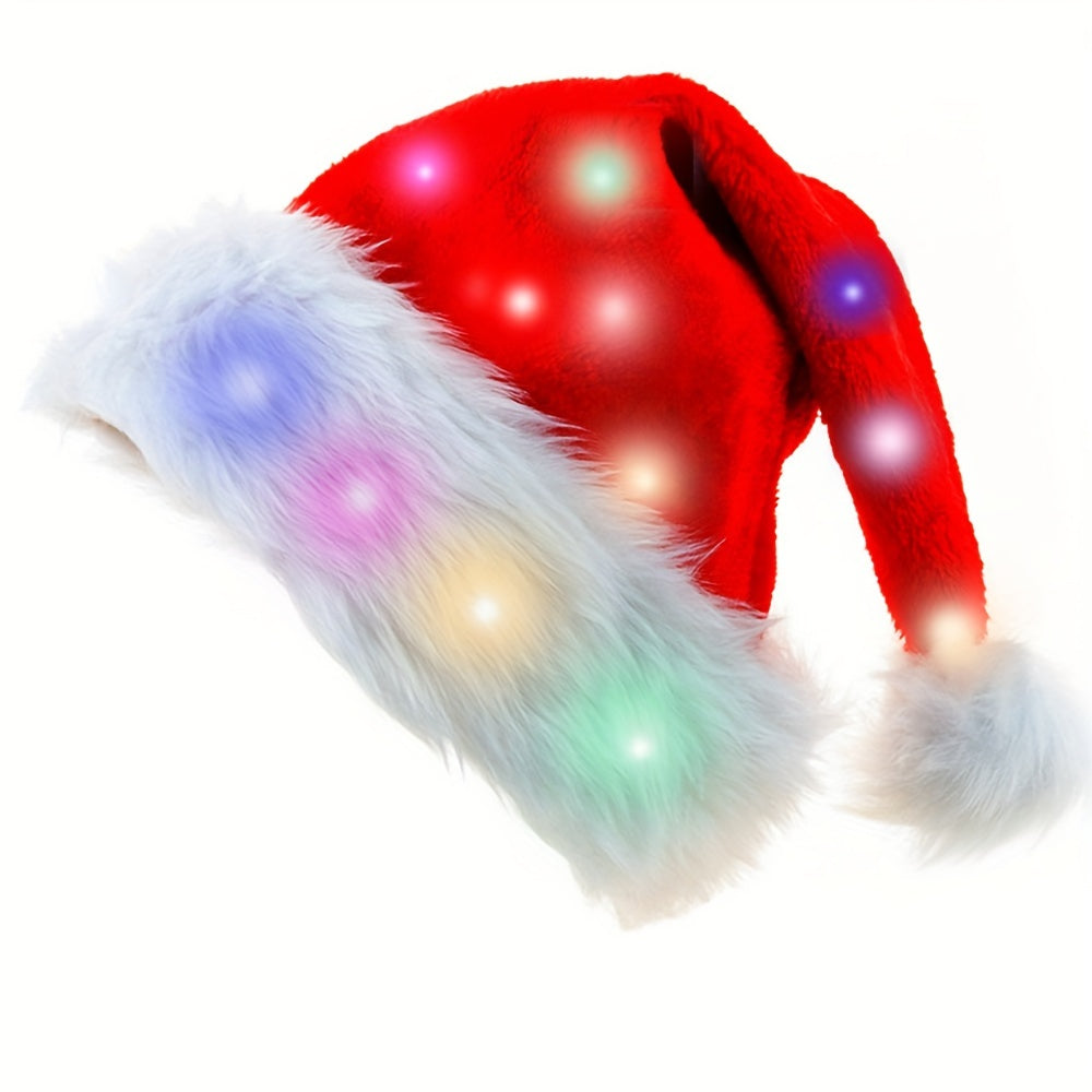 Cool Funny Christmas Hat Cool Unique Plush Christmas Hat, Funny Light Funny Christmas Hat, Halloween Cosplay Costume Props, Party Decors Photography Props, Ideal choice for Gifts for stocking stuffers