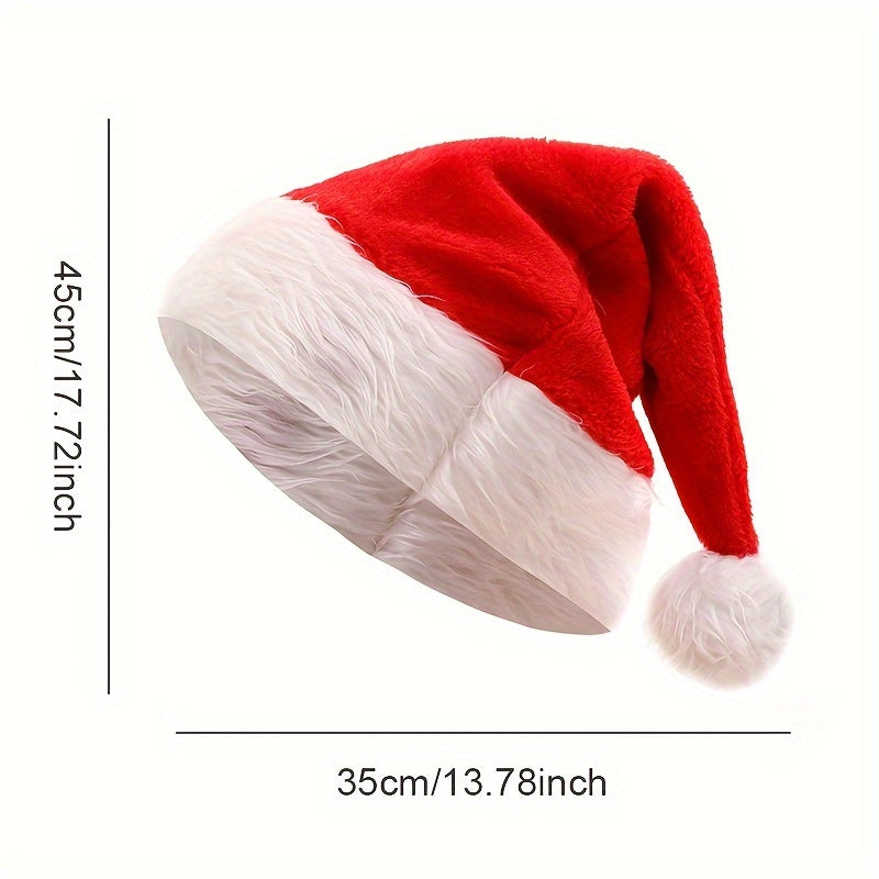 Cool Funny Christmas Hat Cool Unique Plush Christmas Hat, Funny Light Funny Christmas Hat, Halloween Cosplay Costume Props, Party Decors Photography Props, Ideal choice for Gifts for stocking stuffers