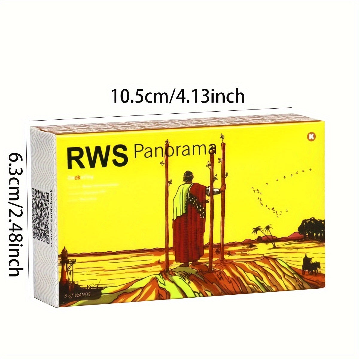 Premium Paper Full-View Knight Edition RWS Panorama Tarot Cards - Game & Accessory