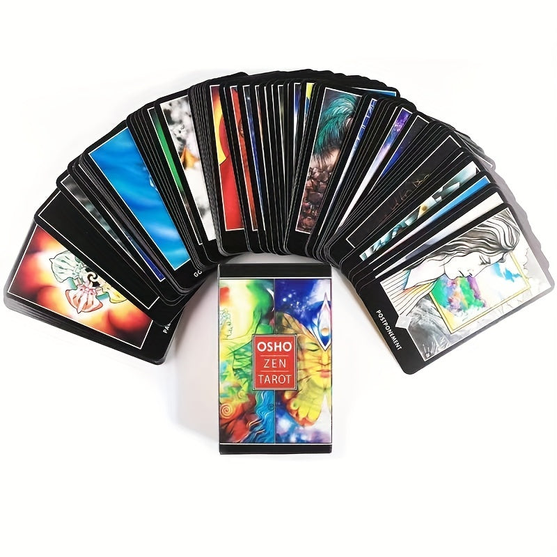 1pc Zen Tarot Card Game 1pc Osho Zen Tarot Osho Zen Card Reasoning Tarot Card Board Game Card