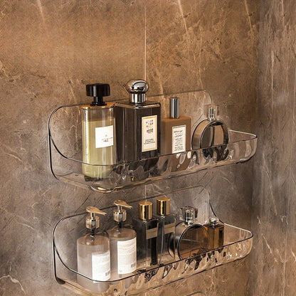 Easy-Install Acrylic Wall Shelf - No Drilling Required - for RV Bathroom - Perfect for Bathroom & Cosmetic Organization - for New Year, Valentine'S Day, Easter RV Showers