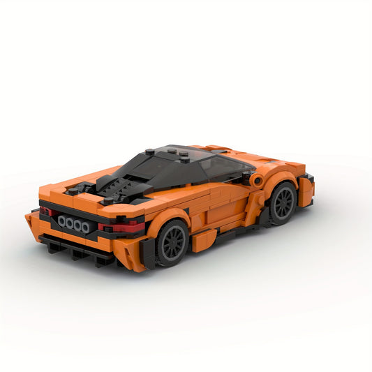 Children's Educational Building Block Toy moc City Cool Racing Car Holiday Gift