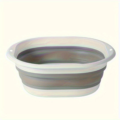 Collapsible Sink Basin for Space Saving - Portable Folding Wash Basin for Home, Dorm, Camping - Contemporary Style, Multi-purpose Foot Bath and Foot Wash Basin-RV washbasin