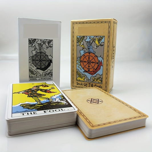 Tarot Card, Full Set Of Tarot Card Color Printing Tarot Card, Divination Props, Suitable For Beginners To Experts