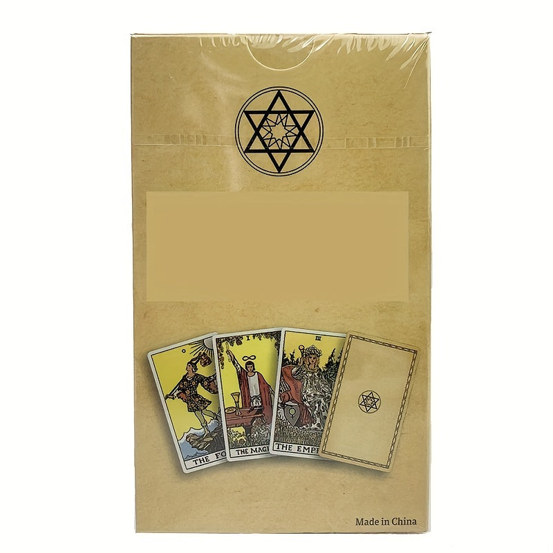 Tarot Card, Full Set Of Tarot Card Color Printing Tarot Card, Divination Props, Suitable For Beginners To Experts