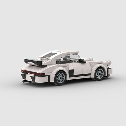 196pcs sports car building blocks, boys' toys, white racing car building blocks, decorative toys, collectible car models, Easter, Children's Day and birthday gifts for children aged 6 and above.