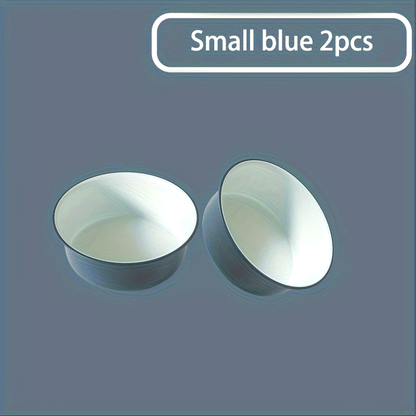Multi-piece set of large, medium and small round plastic washbasins - durable, thick, modern style washbasins suitable for kitchen, bathroom and outdoor use - easy to clean, space-saving, versatile
