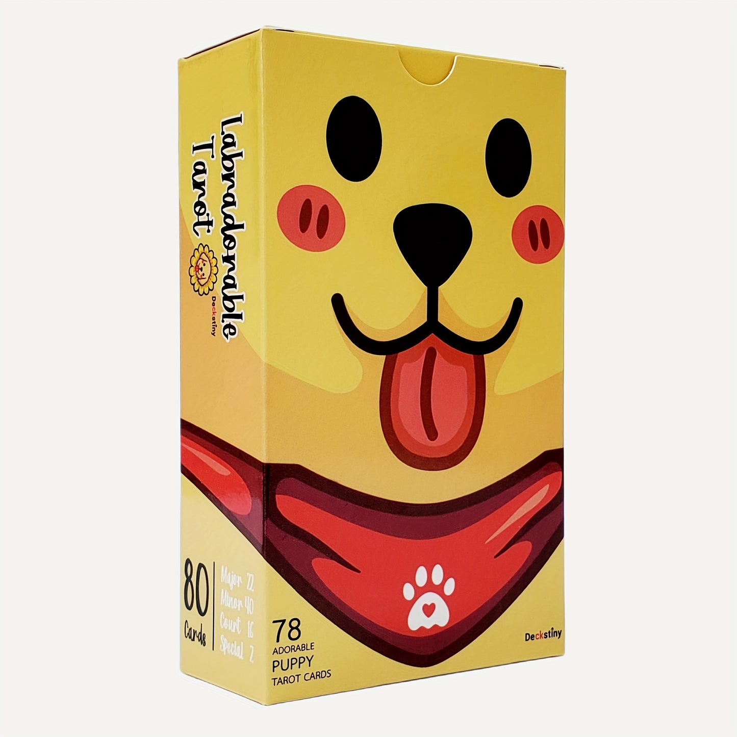 Board Games, Labradorable Tarot Cards Cute Dog Design A 78 Deck Oracle English Visions Divination Edition Borad Playing Games Christmas Gift, New Year Gift
