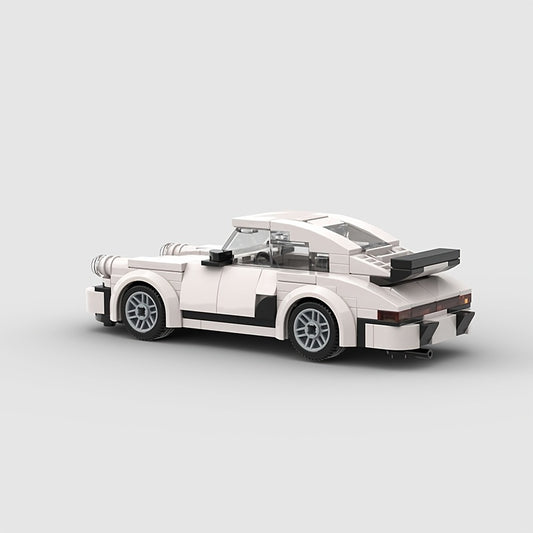 196pcs sports car building blocks, boys' toys, white racing car building blocks, decorative toys, collectible car models, Easter, Children's Day and birthday gifts for children aged 6 and above.