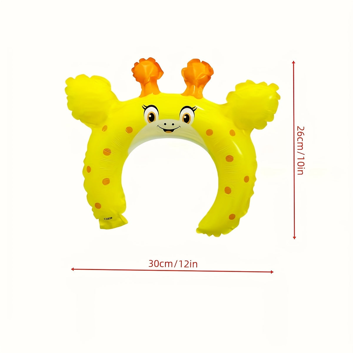 50pcs 10 Styles Zoo Animal Inflatable Headbands Wildlife Safari Balloon Hair Hoop Animals Balloons Hat for Jungle Theme Birthday Party Favors, Assorted Style, Easter Room Decor