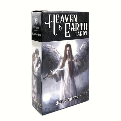 1 Set of Vibrant Heaven & Earth Tarot Pocket Cards - Perfect for Parties, Meditation, and Spiritual Exploration - Great Conversation Starter and Unique Gift Idea